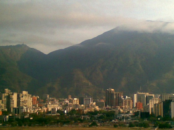 Caracas from the EuroBuilding hotel