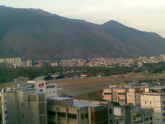 Caracas from the EuroBuilding hotel