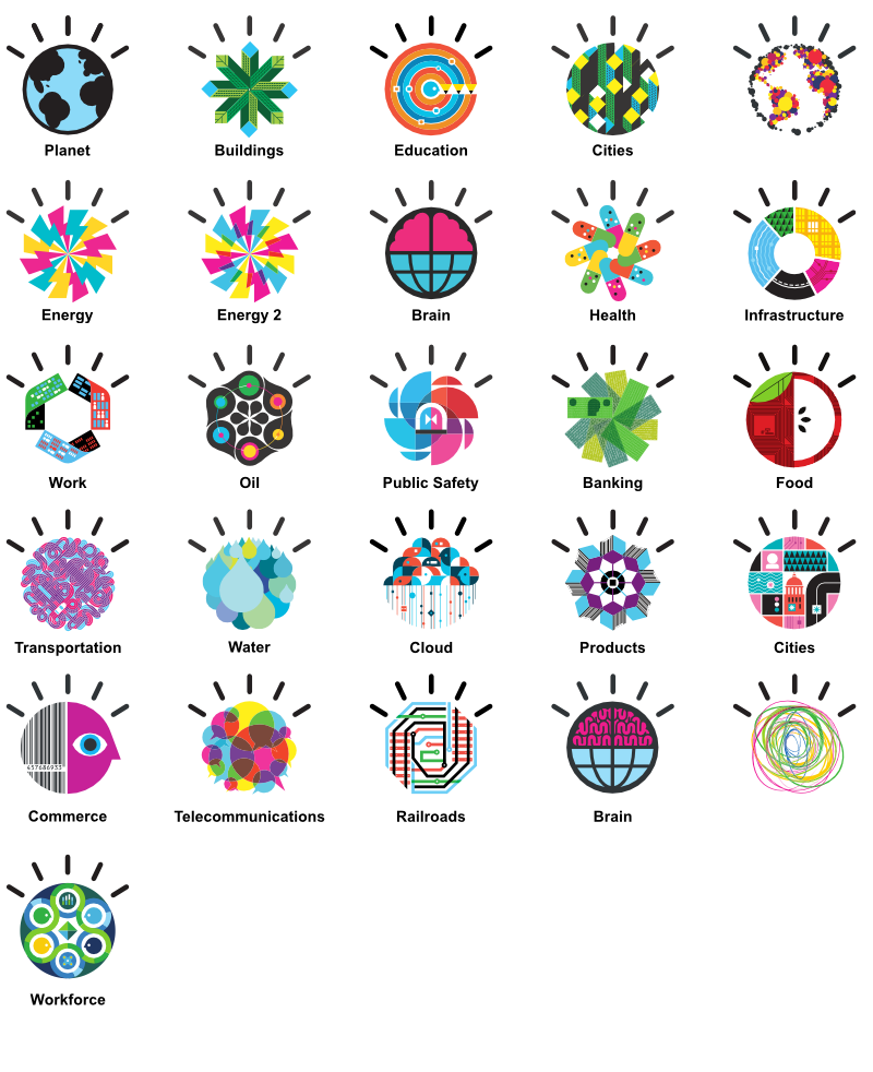 Smarter Planet icons thumbnails